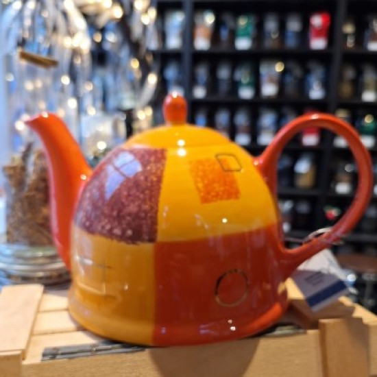 Theepot Orange-square